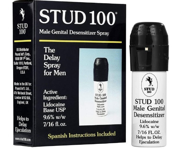 🔥 STUD 100 – Spray Retardante Masculino