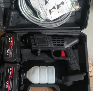 🔹 HIDROLAVADORA PORTÁTIL DE 2 BATERÍAS 48W x 48W | POTENCIA DOBLE Y LIBERTAD TOTAL 🔹